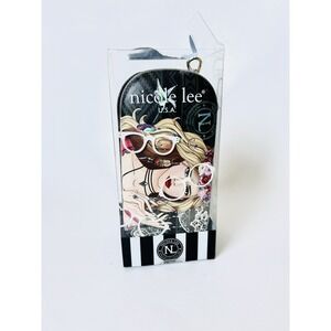 Nicole Lee Designer Glasses Case Elsa's Dream Hard Sided With Strap NEW OPEN BOX